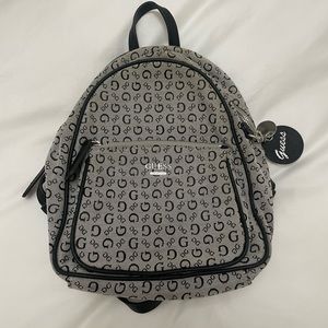 Guess Mini Monogram Backpack with adjustable straps